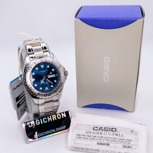 Casio Vintage Argent ARG-101-2A 40mm Japan Import Box & Papers